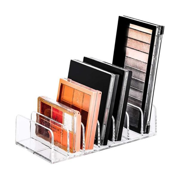 

hooks & rails 39xa makeup organizer acrylic eyeshadow palette accessories storage for bathroom sink vanity trays closet shelf drawer wallets