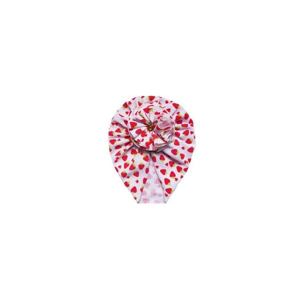 

autumn winter kids printing cotton beanie caps for boys and girls heart dot baby hats bonnet children's acc jllrmo, Yellow