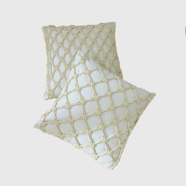 

cushion/decorative pillow arrival handmade macrame cushion cover pillowcase for sofa