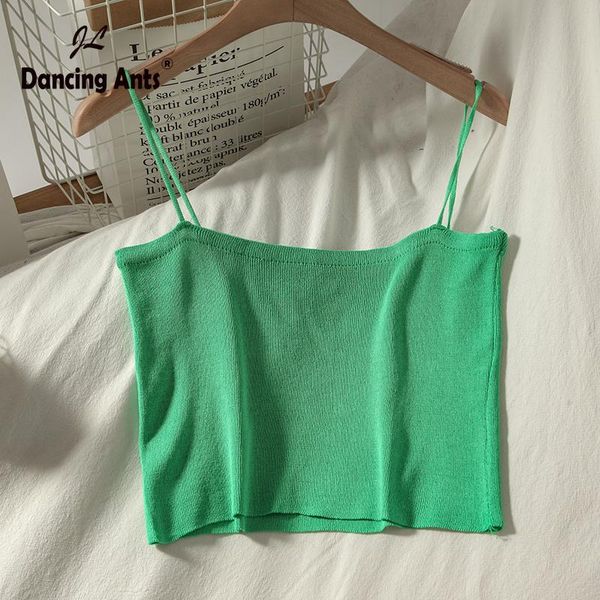 

women's tanks & camis for women camisole woman tank vest strap crop sweet girl harajuku fashion china (mainland)drop, White
