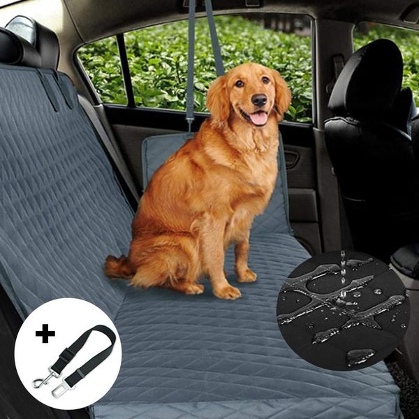

pet dog car seat pet back row oxford cloth waterproof partition cushion large and small dog car artifact