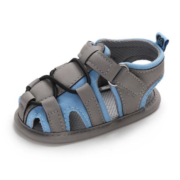 

2021 summer baby boys sandals, Black;red