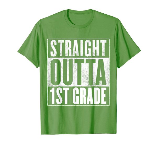 

1st Grade T-Shirt - Straight Outta 1st Grade Shirt, Mainly pictures