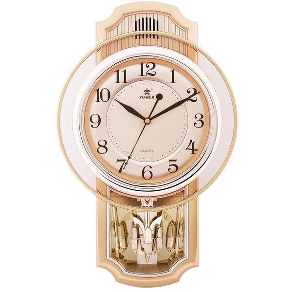 

wall clocks swing clock dynamic process decoration 16 kinds of music alarm living room quiet creative pendulum 50wc64