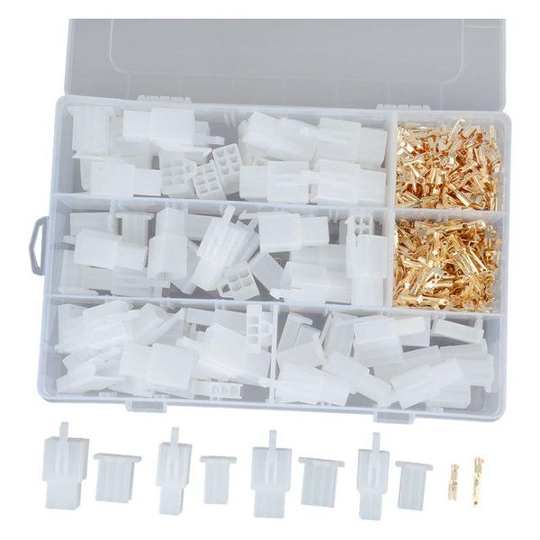 

parts 1 box 2 3 4 6 pin plug connector flat motorcycle scooter car