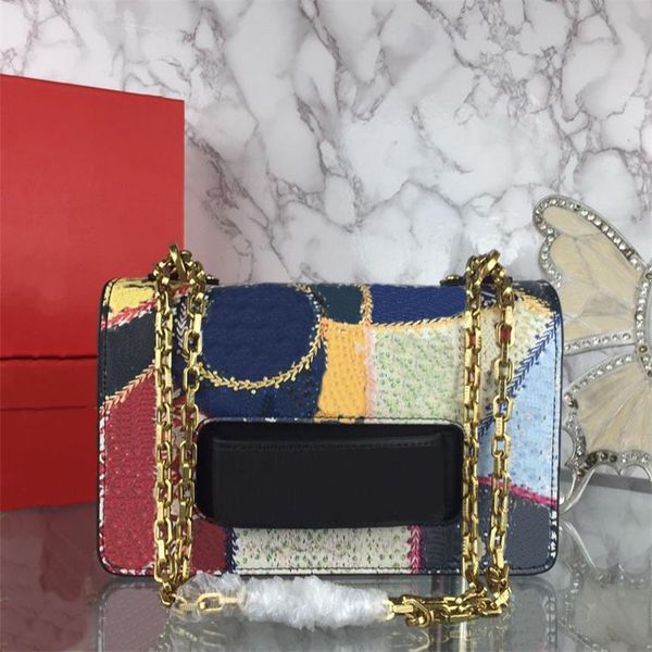 

2020 fashion brand luxury shoulder bag designer handbags vintage metal style cross-body bag box ing