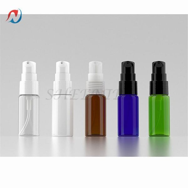 

storage bottles & jars 12pcs 15ml 0.5oz refillable empty plastic pump bottle with transparent cap-face cream makeup travel cosmeti