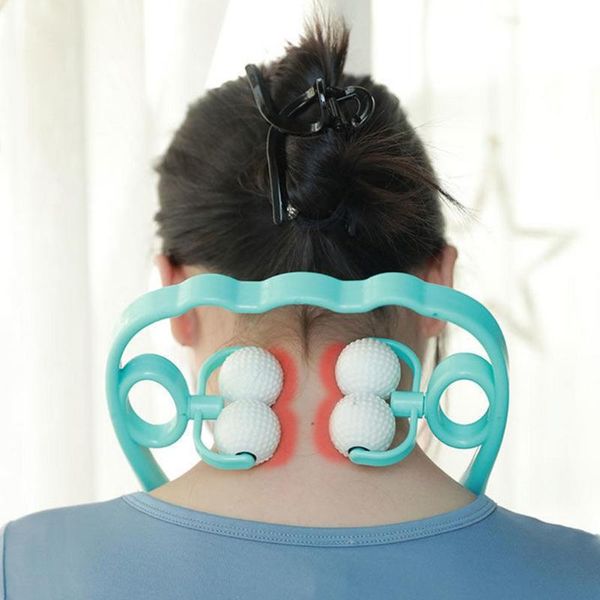 

accessories manual cervical spine massager handheld tumbler tool u-shaped household portable