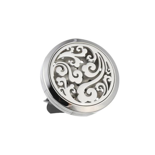 

car air freshener clip hollow perfume diffuser decoration(assorted color)