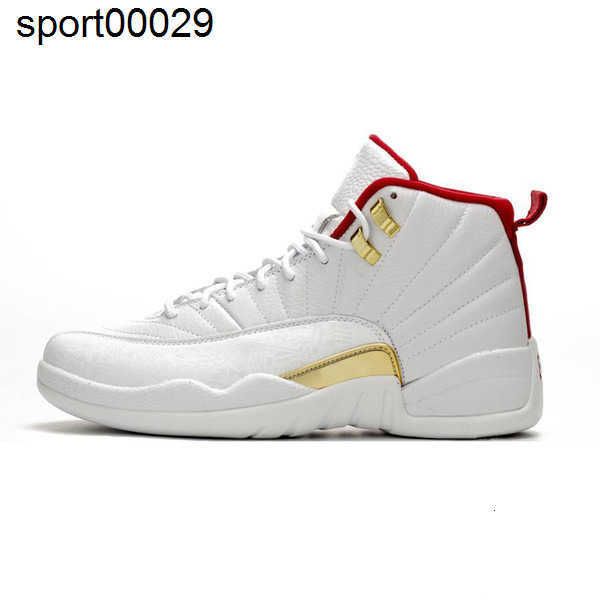 

with box high qaulity 12 12s gym red michigan bulls mens basketball shoes flu game wings taxi men sports sneakers s trainersoia4