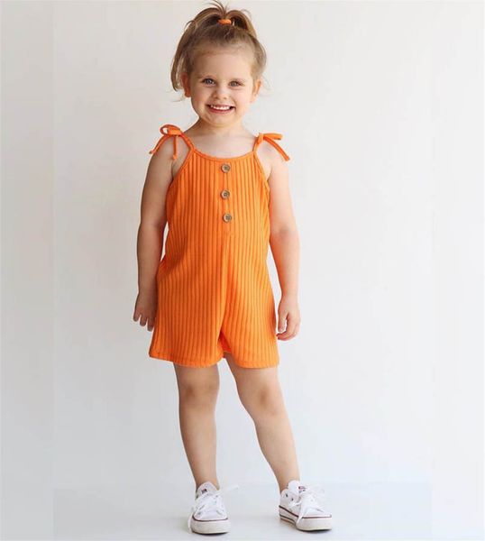 

baby rompers cotton babies newborn clothes girls infant wear summer bodysuits jumpsuit toddler one piece clothing b7180, Blue