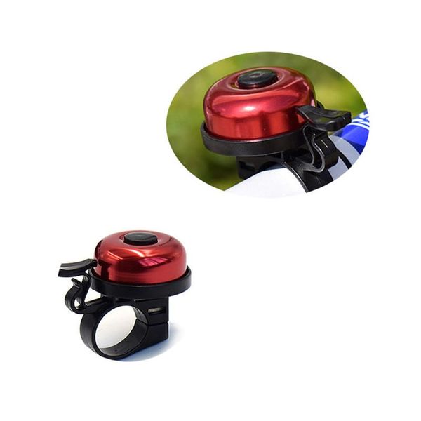 

bike horns 2pcs sport mountain road cycling bell ring metal horn safety warning alarm bicycle outdoor protective cycle accessories