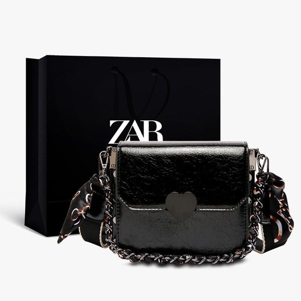 

zar luxury leather handbags women bags designer niche high-end cross-body western bag female women's bag original new