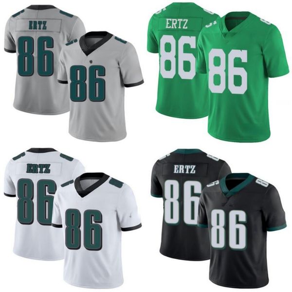 

philadelphia eagles men #86 zach ertz women youth jersey, Black