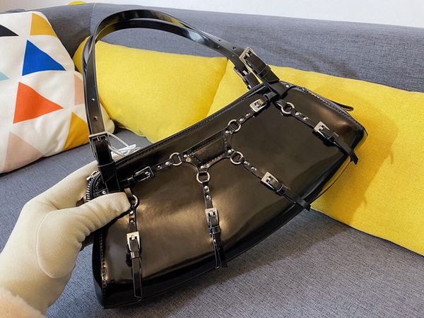 

autumn and winter style women vintage handbags axillary package genuine leather ladies single shoulder bag cross body cool girl high quality, Blue;pink