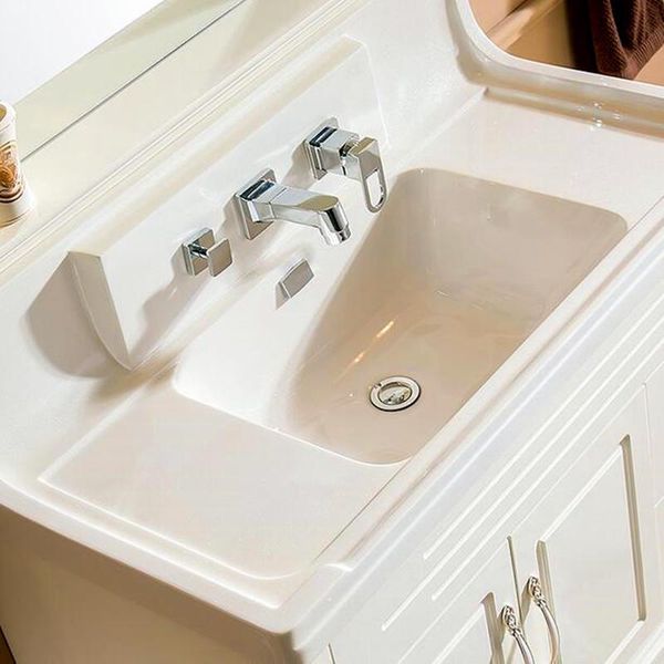 

bathroom sink faucets wall mounted split faucet wash basin and cold mixer tap bath shower pull out brass valve g 1/2' thread