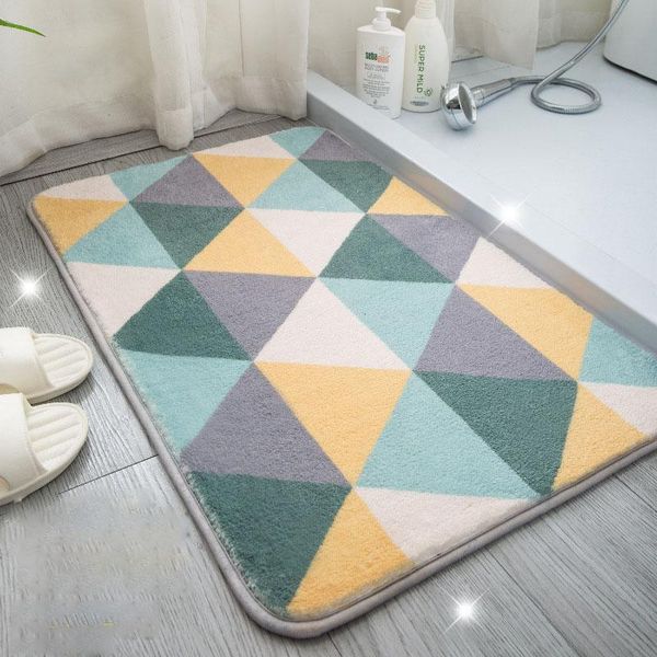 

carpets thick cashmere bathroom and toilet absorbent non-slip floor mats entrance door carpet bedroom simple bedside blanket