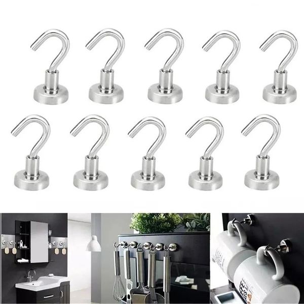 

wall stickers strong magnetic hook load-bearing hanger coat hanging cup home kitchen storage organization room decoration supplies