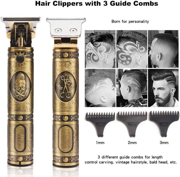 

hair clippers electric clipper rechargeable shaver beard trimmer professional men cutting machine barber cut gh19