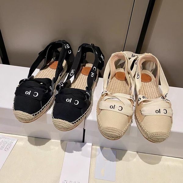 

women beach sandals outdoor lace-up matelassÃ© espadrille ladies summer no292 slipper quality 35-42 flip flops ankle slippers dcaw, Black