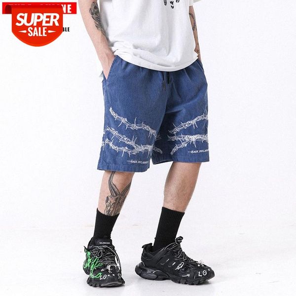 

tkpa hip-hop style street black personality dark gothic shorts five-point pants for men and women #yz3y