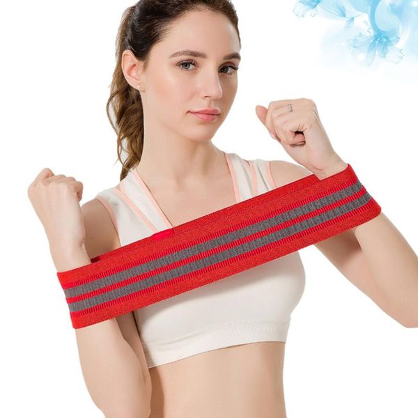 

resistance bands hip elastic band anti loop exercise strap for stretching size red