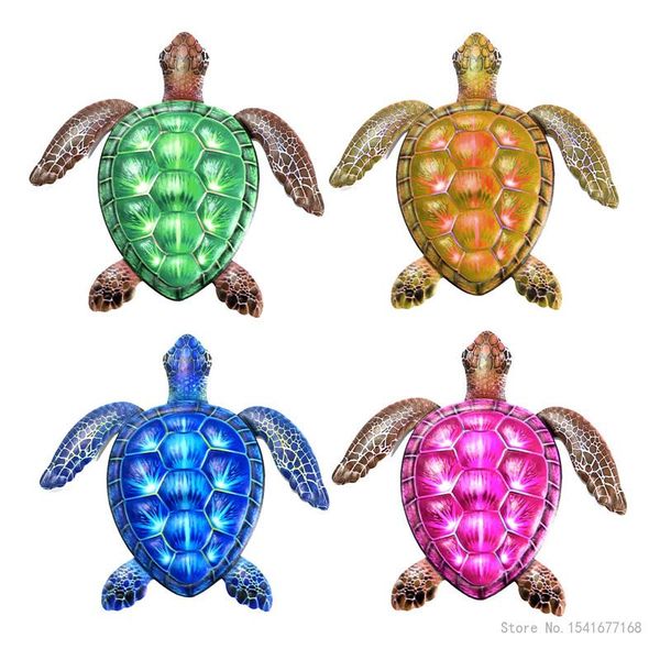 

decorative objects & figurines iron wall tortoise art decoration simulation small metal sculpture outdoor home garden fence