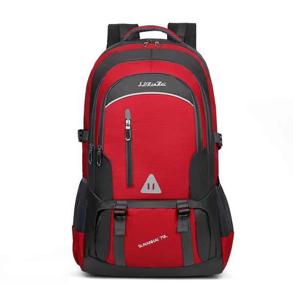 

backpack 2021 high capacity nylon waterproof men's and women's mountaineering outdoor sports schoolbag computer bag