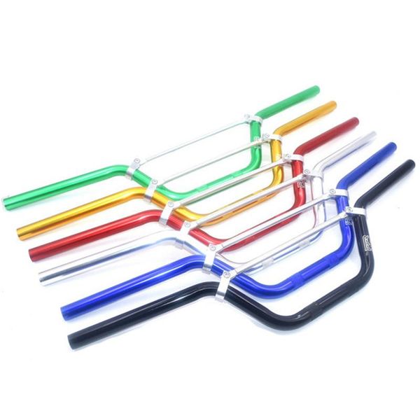 

handlebars normal quality aluminum 22mm handlebar for dirt pit bike 7/8" inch handle bar motocross off road motorcycle
