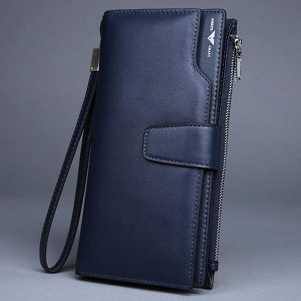 

wallets luxurious clutch bag men multifunction portfel high-end josephamani brand wallet long high capacity carteira, Red;black