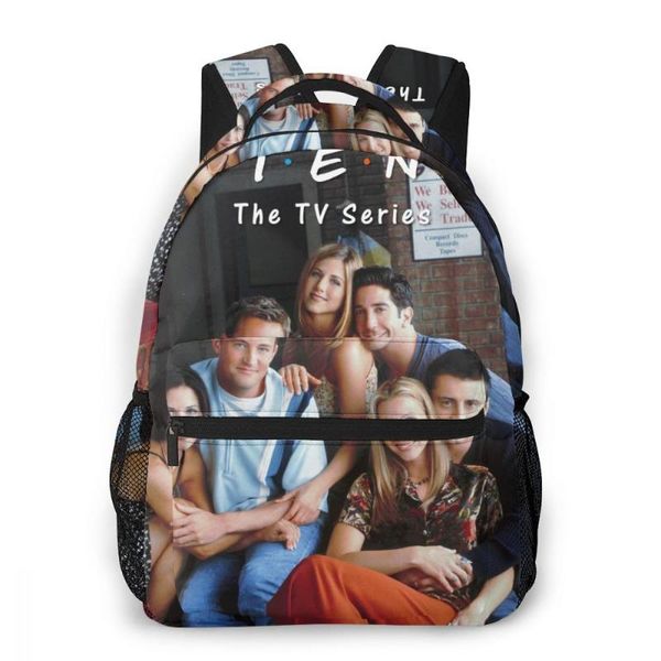 

backpack friends tv show for girls boys travel rucksackbackpacks teenage school bag