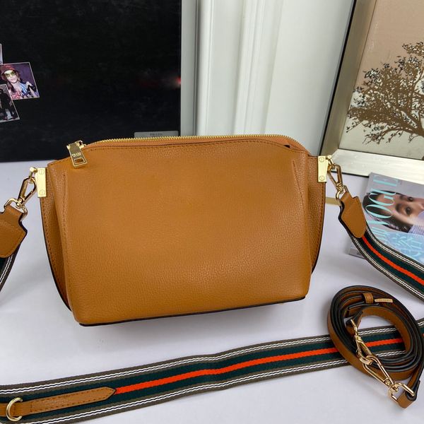 

women luxurys designers bags genuine leather small square shoulder casual fashion classic all-match crossbody purse 2091