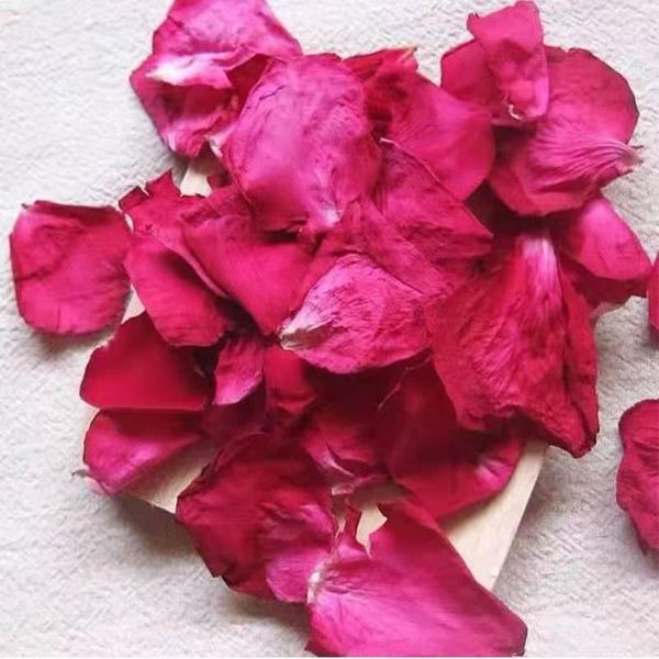 

rose petals dried natural flowers wedding party real plants home birthday cake decoration beauty bathing soaking fee