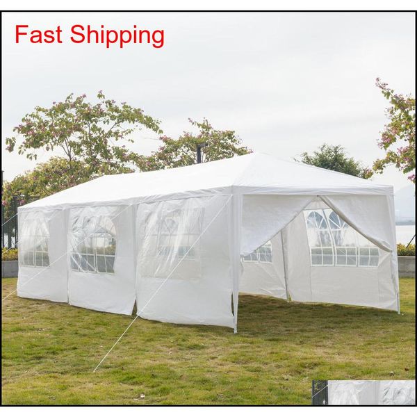 

ship from usa 10' x 30' 8 sides 2 doors party wedding outdoor patio tent canopy heavy duty gazebo wqj toys2010