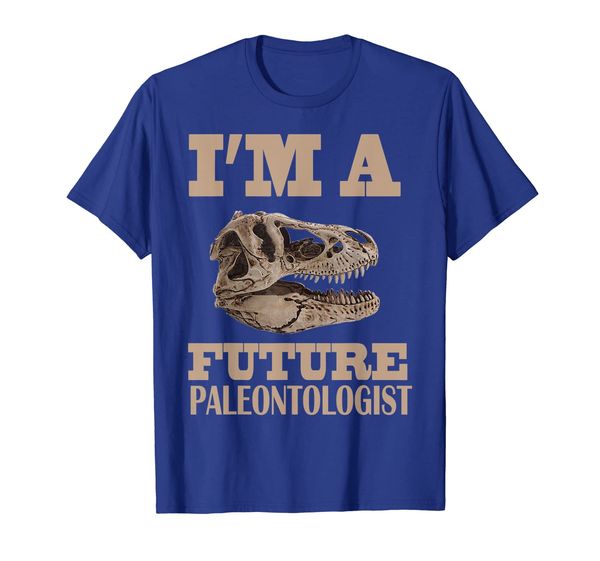

I'm a Future Paleontologist tshirt Paleontology Dinosaur Gif, White;black