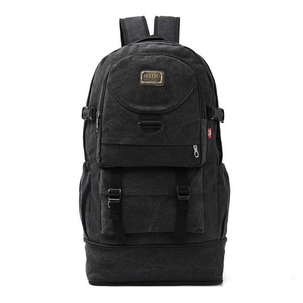 

backpack outdoor men military canvas expansion army bag large travel tactical hiking camping rucksack mochila militar b245