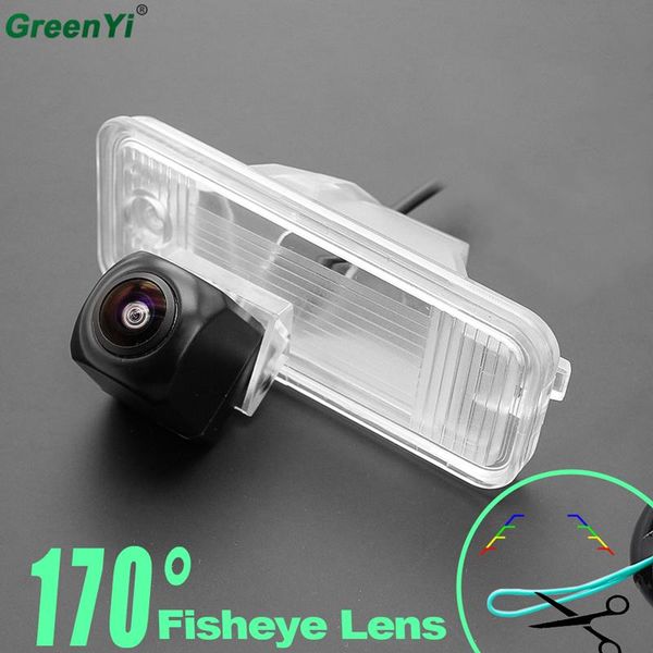 

car rear view cameras& parking sensors hd 720p 170 degree fisheye lens reverse camera for verna solaris sedan xinshengda ix45 2021
