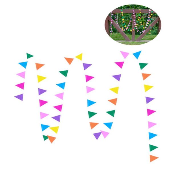 

party decoration multicolor pennant banners flags colorful garland decorations for decor