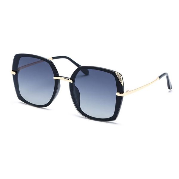 

2021 designer eyeglasses for 8256 case women new 62mm sunglasses square polarized fashion female partajas arrival with icdud, White;black