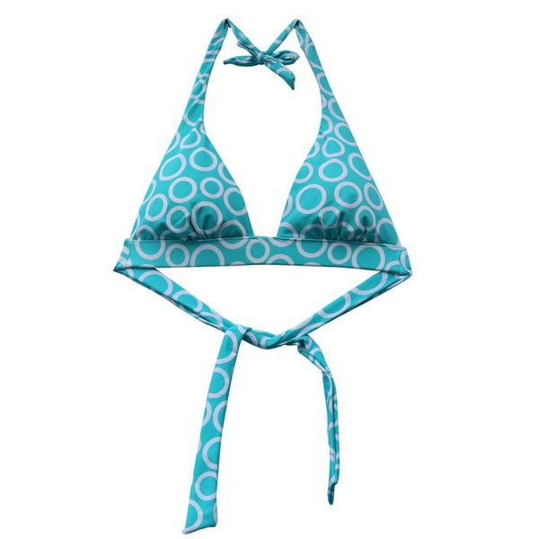 

the triangle bikini for women bikinis swimsuit beachwear bathing suits girl swimming green circle swim top
