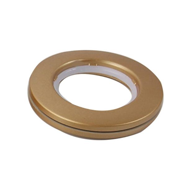 

50pcs grommet round low noise curtain ring easy install bedroom plastic eyelet home accessories matte living room decoration