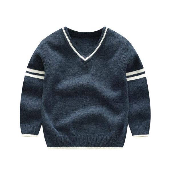 

huoyineji cardigan baby boys casual sweater pullover autumn winter clothing boy clothes little knit, Blue
