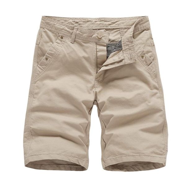 

men's shorts 2021 mens cargo pants men 100% cotton solid jogger casual beach, White;black