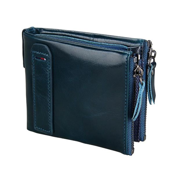 

wallet men short leather cowhide large capacity men rfad multifunctional 2021 new men's wallet card case, Red;black