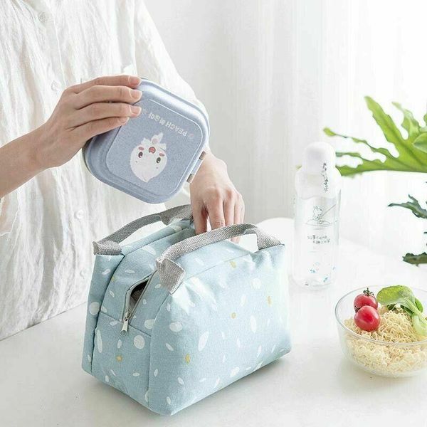 

storage bags childrens kids lunch insulated cool bag school lunchbox home