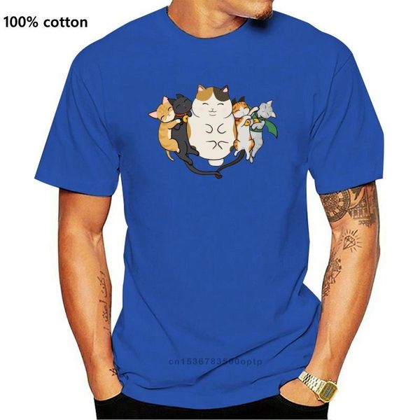 

men's t-shirts sleepy cats t shirt tora jiro black coeurl fat cat kitten gaelikitten gaelicat kittens ffxiv ff14, White;black