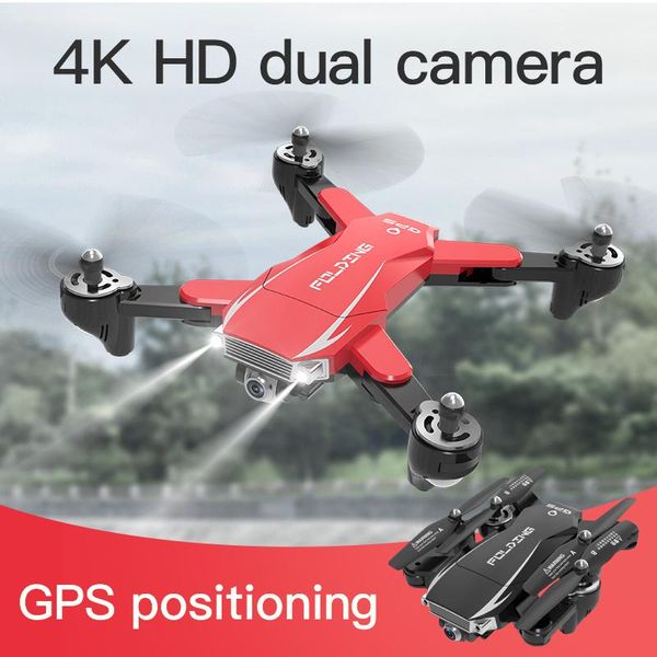 

drones lsrc a18 rc gps drone with 5g wifi fpv 4k dual hd camera optical flow positioning foldable quadcopter mini dron pk e520s sg907