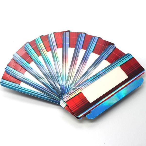 

false eyelashes 10/100 pcs butterfly eyelash packaging box wholesale lashes boxes empty package case 8-25mm rectangle