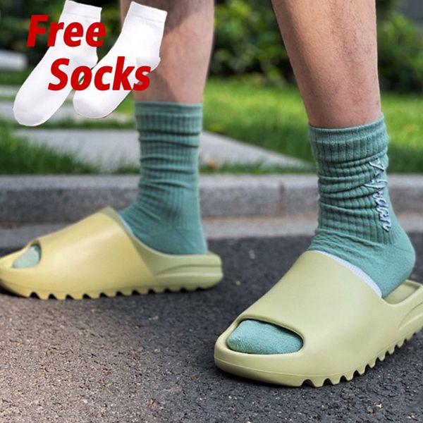 

yeesy foam runner slide women men slippers desert sand bone resin sandal bench sneakers yoga outdoor sports football basketball soccer amyl, Black