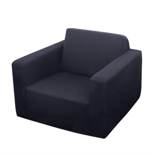 

chair covers one-seat high elasticity anti-mite sofa cover slipcover couch (navy)